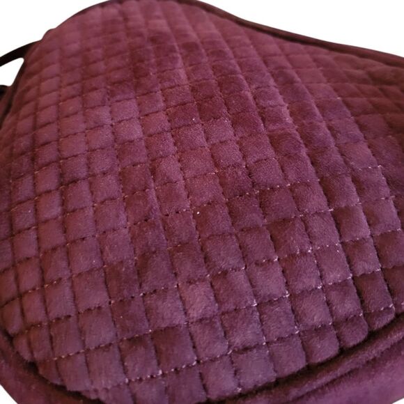 Bottega Veneta š„RAREš„ Suede Deep PurpleāHeart Mini Bag Crossbody - Picture 10 of 15